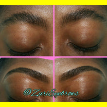 Load image into Gallery viewer, Zuri's 100% Unrefined Hair Growth & Repair Oil (Concentrated for Repairing Eyebrows Only)